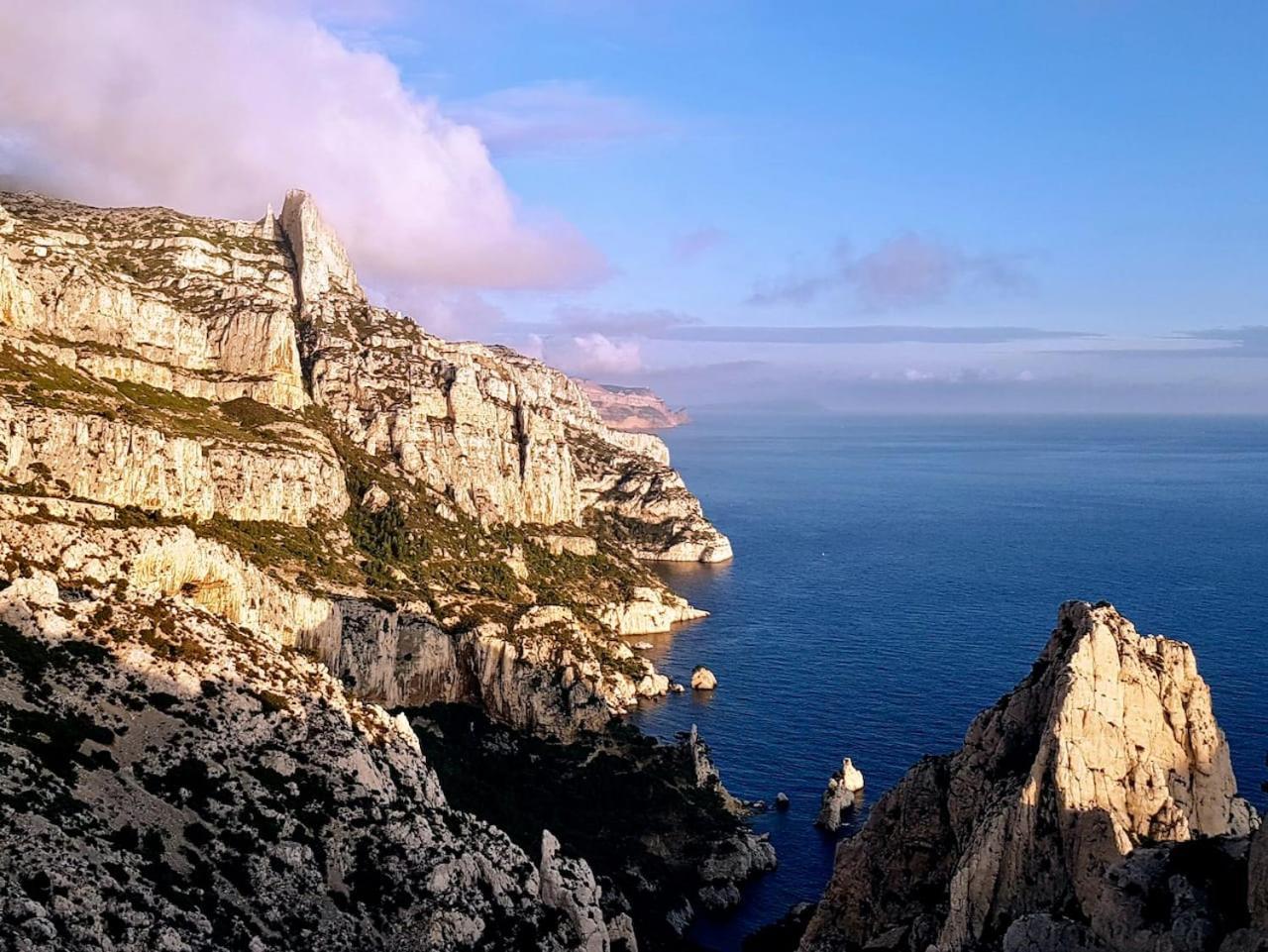Vue Mer Le Panoramique Vieux-Port De Marseille Marselha Exterior foto