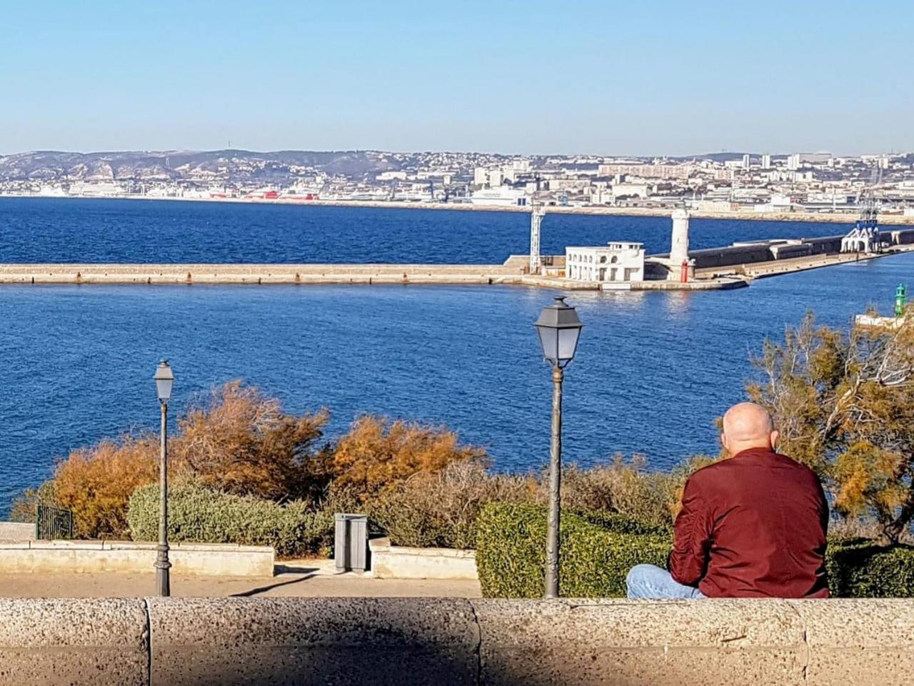 Vue Mer Le Panoramique Vieux-Port De Marseille Marselha Exterior foto