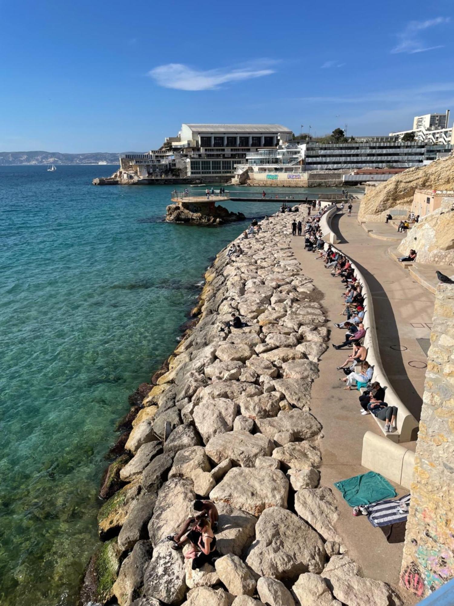 Vue Mer Le Panoramique Vieux-Port De Marseille Marselha Exterior foto