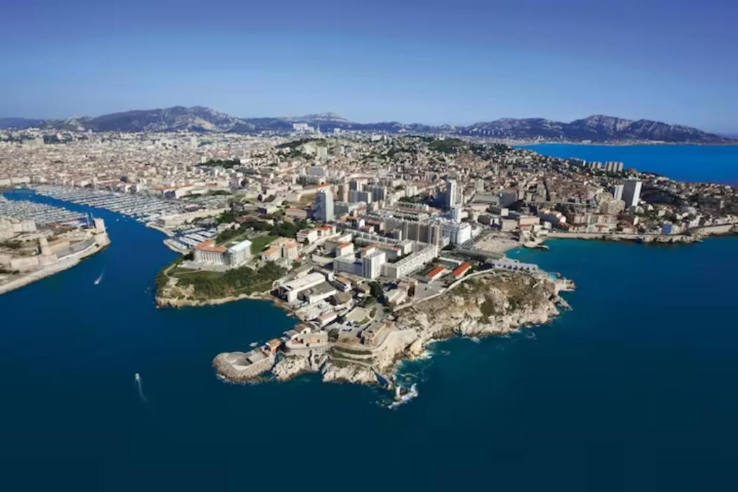 Vue Mer Le Panoramique Vieux-Port De Marseille Marselha Exterior foto