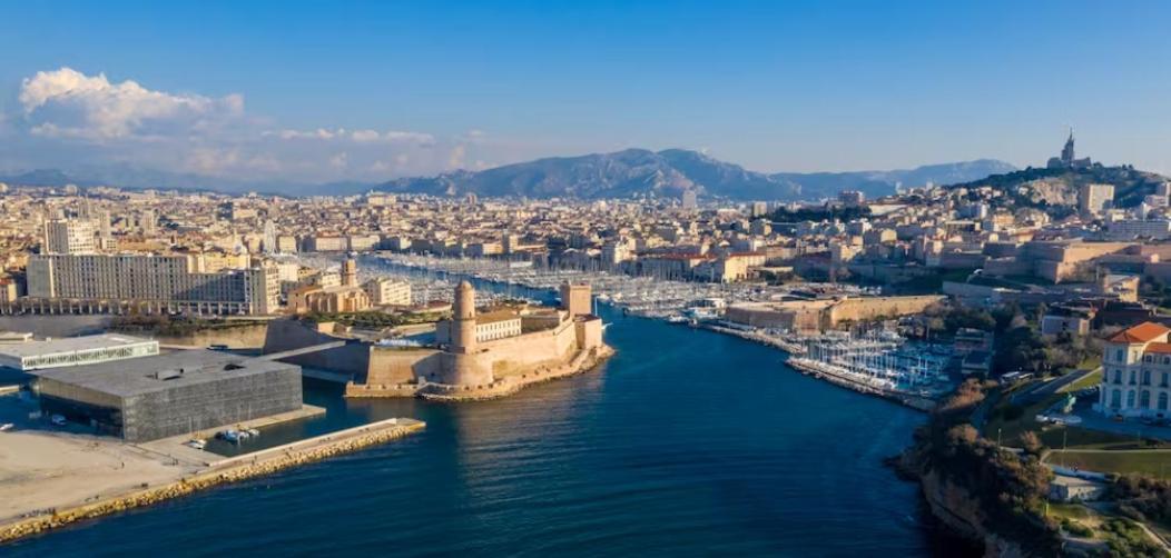 Vue Mer Le Panoramique Vieux-Port De Marseille Marselha Exterior foto