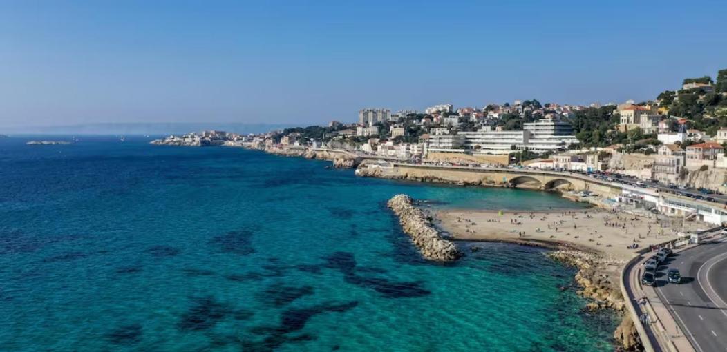 Vue Mer Le Panoramique Vieux-Port De Marseille Marselha Exterior foto